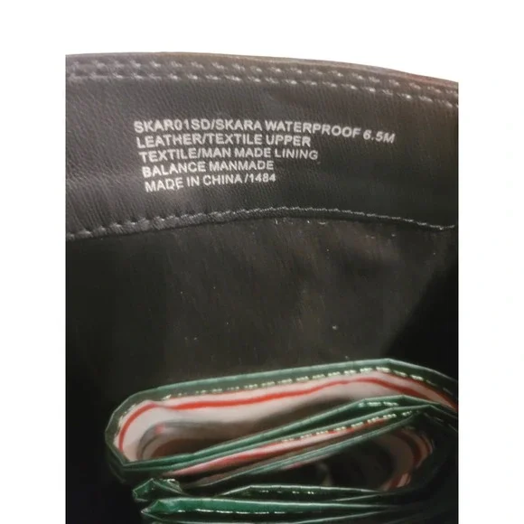 NEW SIZE 6.5 NO BOX Blondo Silvanna Tall Boots Black Leather Block Heel Stretch - Picture 7 of 8